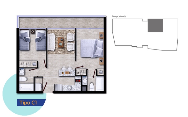 Planta Tipo 503 / C1